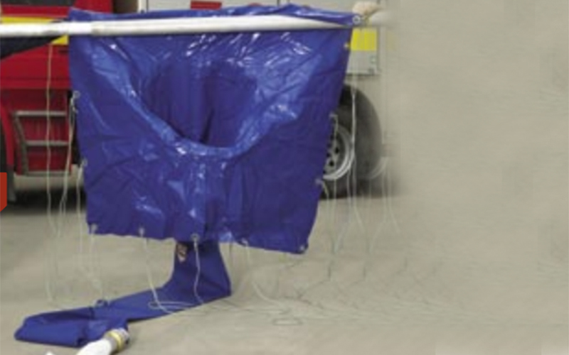 Tratt för rörläckage från kungsäter industri