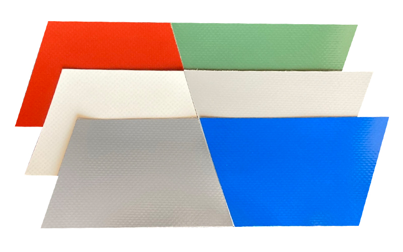 Standardfärger för väv för hall hos Kungsäter industri