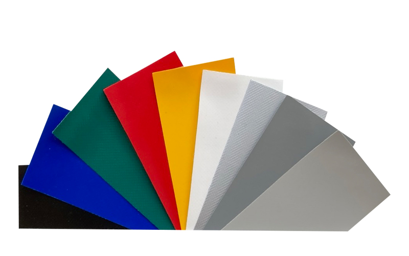 Standardfärger för väv för kapell hos Kungsäter industri