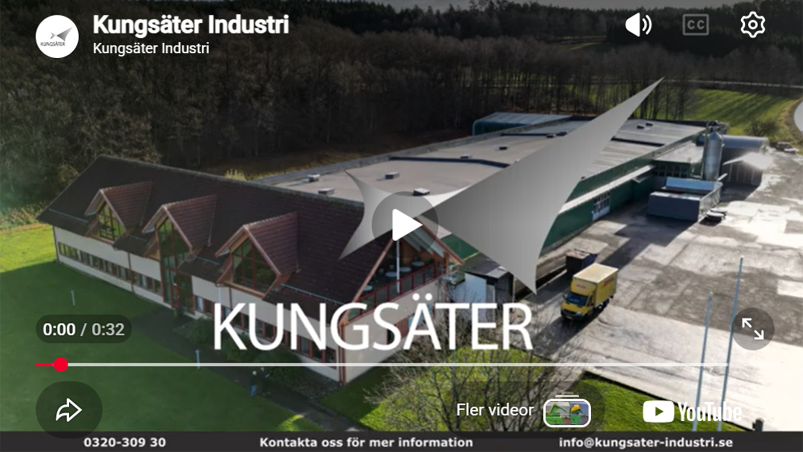 Yotubevideom på industrilokalen på kungsäter industri